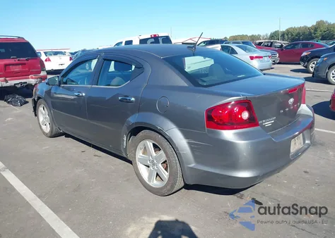 2013 Dodge Avenger Se from USA, damaged, VIN 1C3CDZAB3DN664781